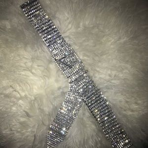 Luxury rhinestone belt (B-low the belt) 💕